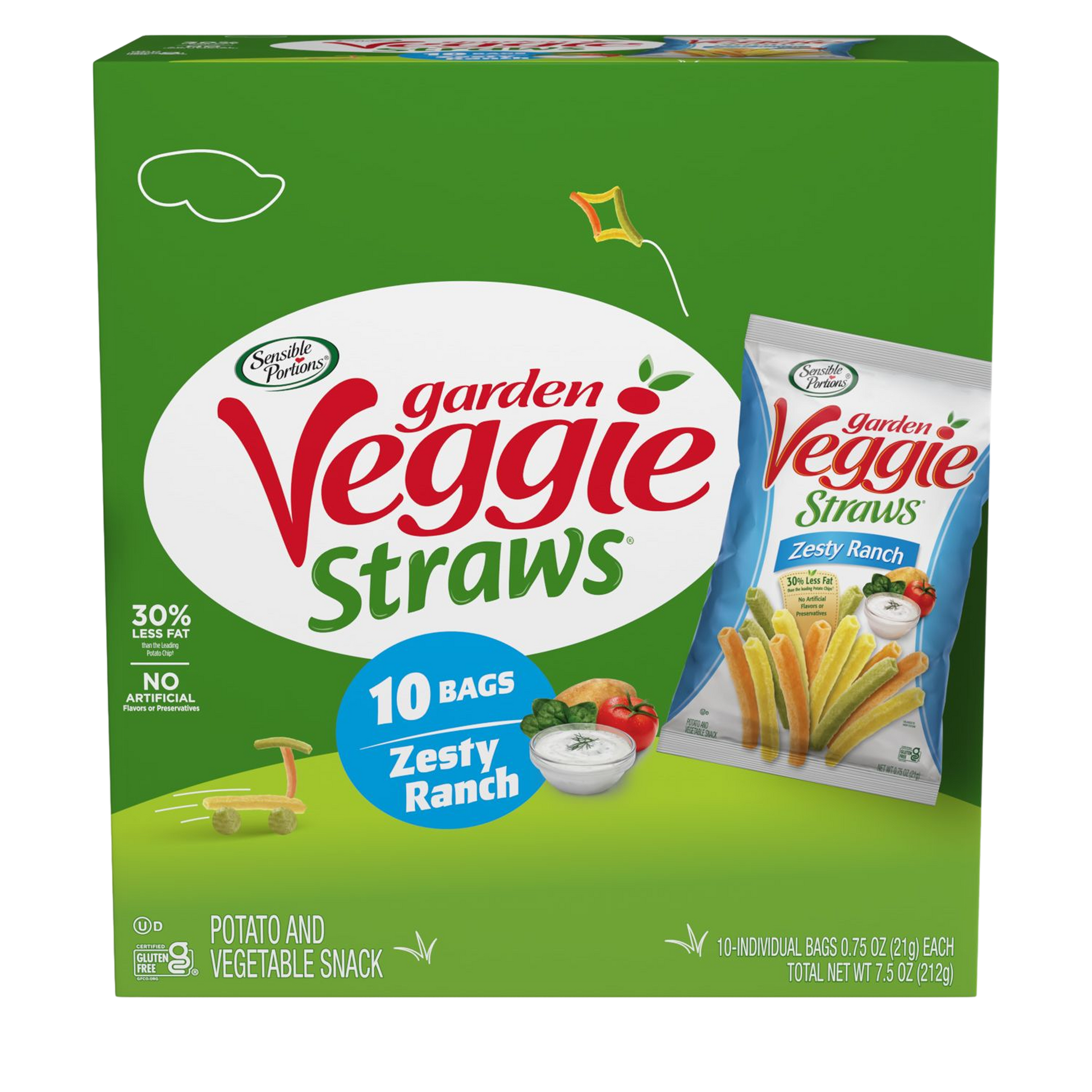 Ranch Veggie Straws 10ct