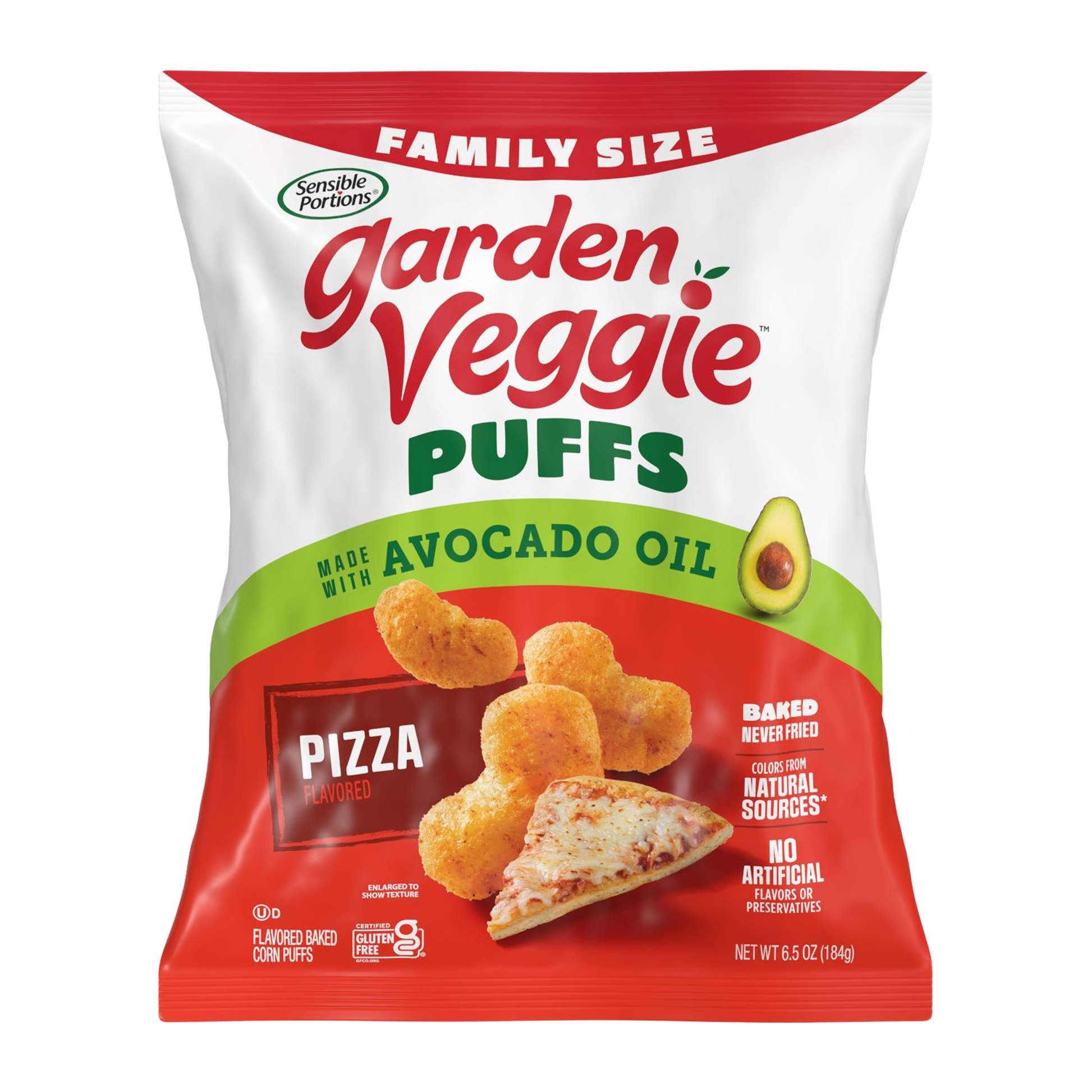 Pizza Puffs Made with Avocado Oil