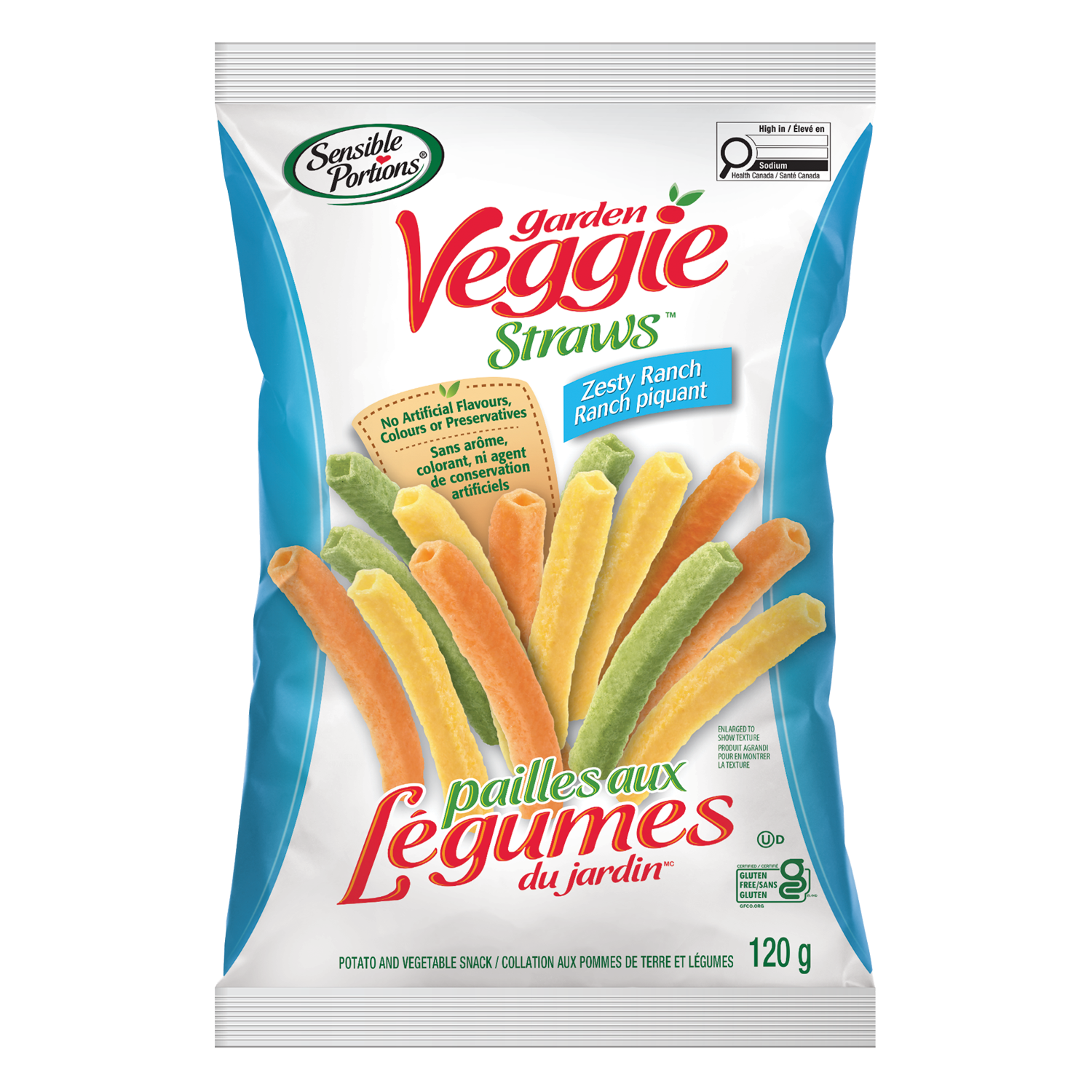 Pailles Aux Légumes du jardin Ranch Piquantes