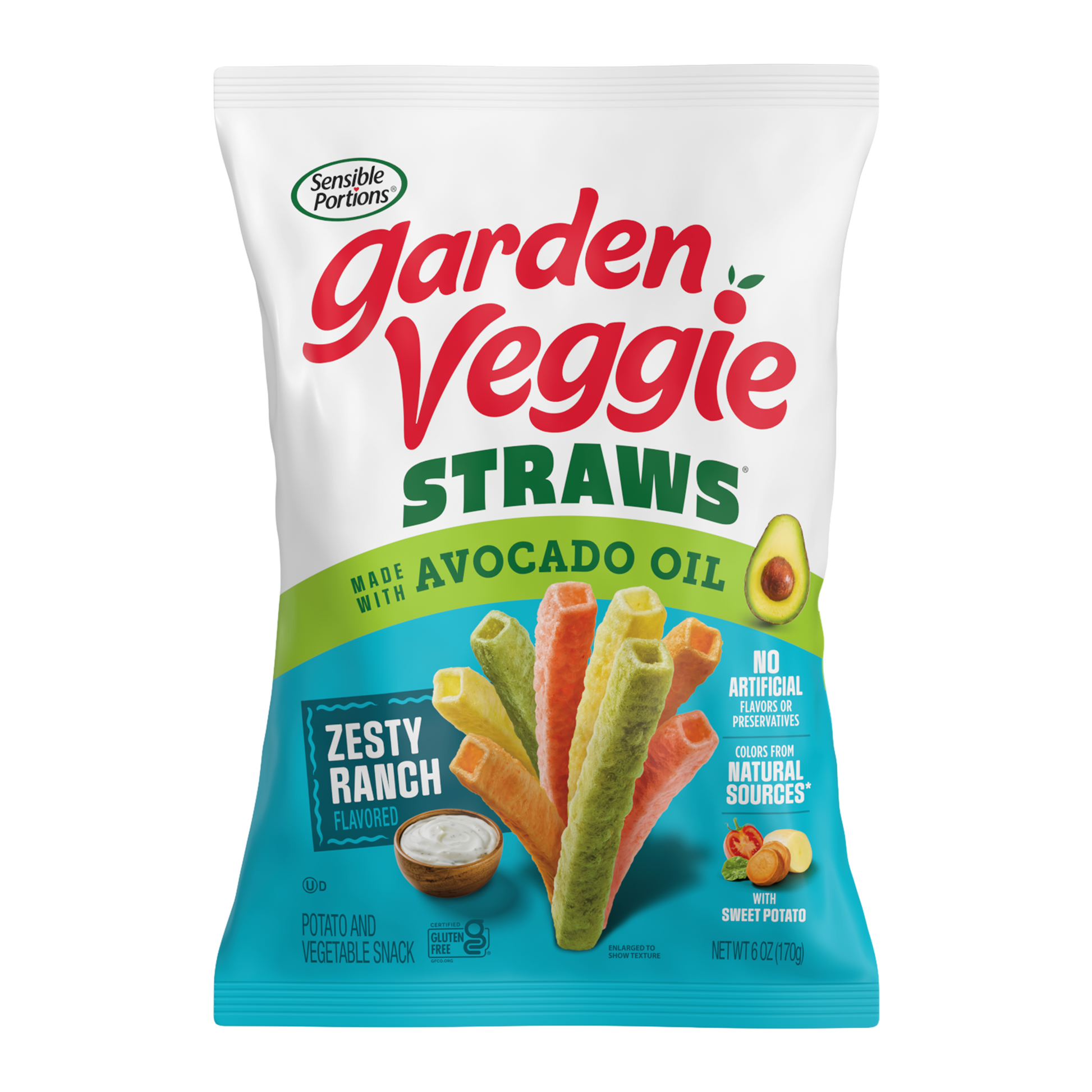 Ranch Veggie Straws Made with Avocado Oil