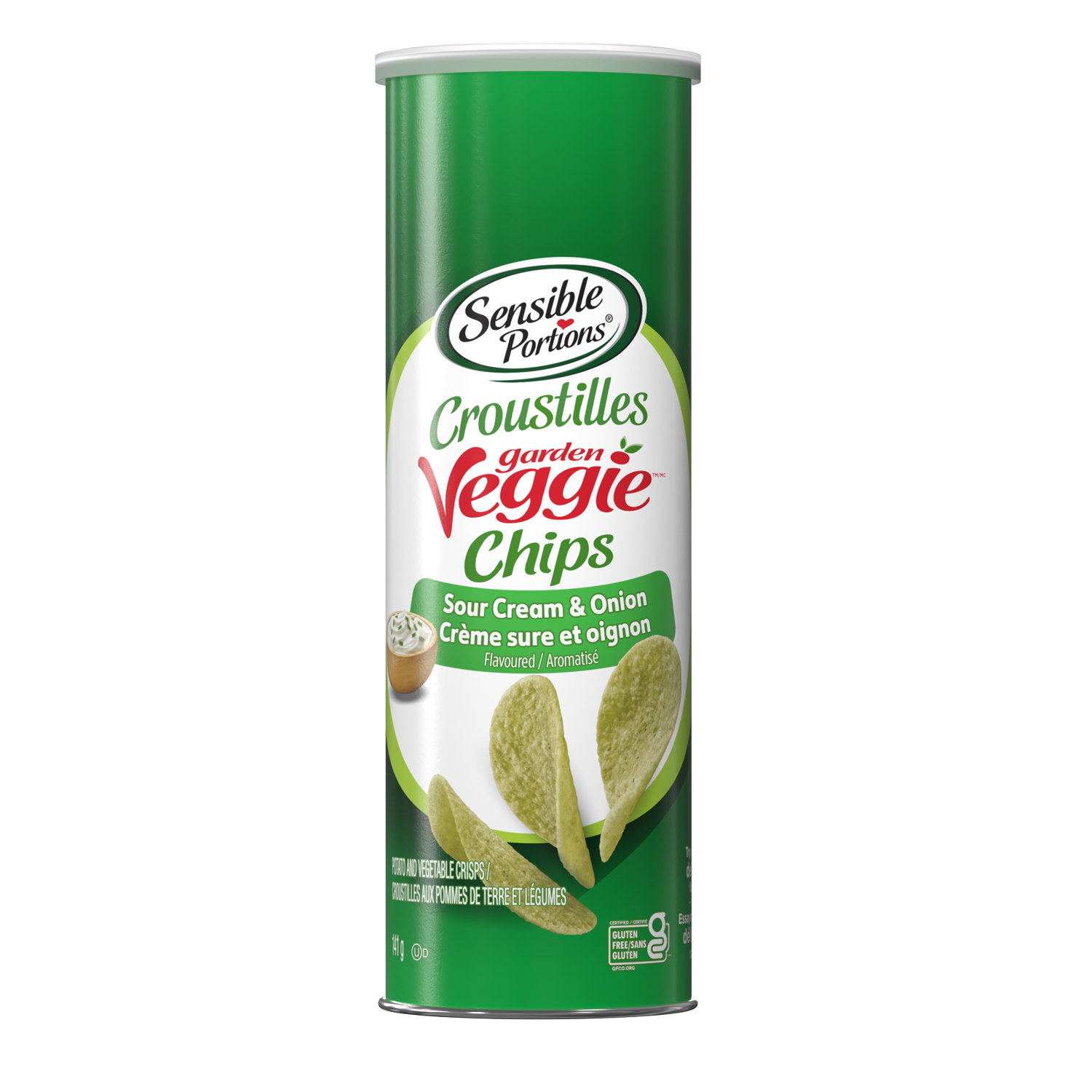 CROUSTILLES AUX LÉGUMES CRÈME SÛRE ET OIGNONS BOÎTE 