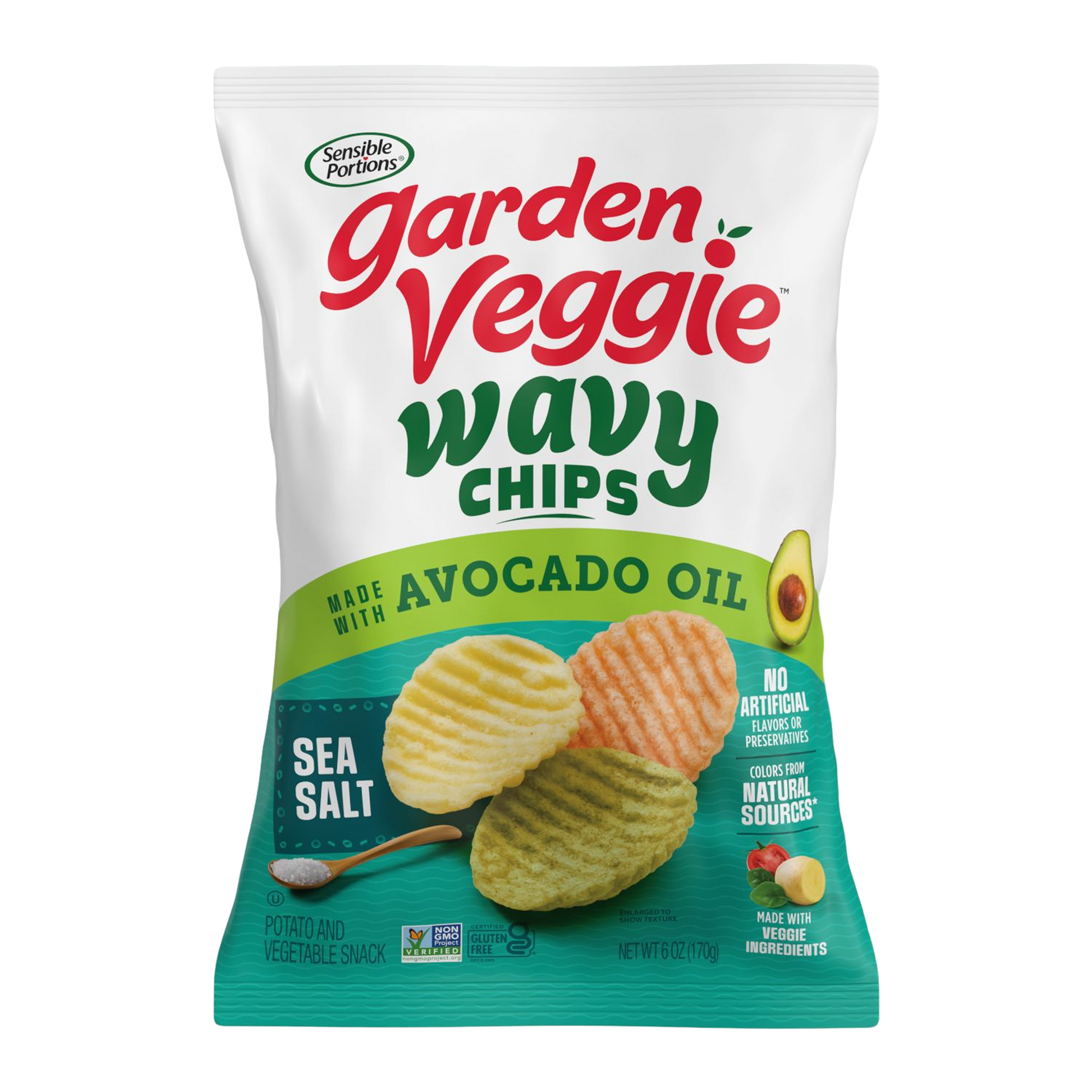 Sea Salt Wavy Chips Made with Avocado Oil